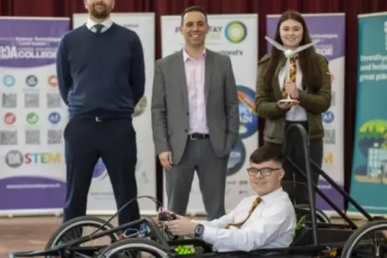 Crown Estate Scotland and Dundee and Angus College host community event at Montrose Academy